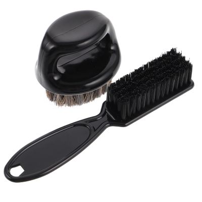 GANAZONO Men's Grooming Brush Set for Beard and Hair with Plastic Handle, Head Scratcher and Long Beard Grooming Comb, for Barber's Toolkit, Cleans Hairline and Removes Hair Clippings