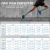 2 Pairs Compression Socks for Women and Men, 15-20 mmhg Support Socks Stockings for Swelling, Running, Flight, Nurse, Flight view 4