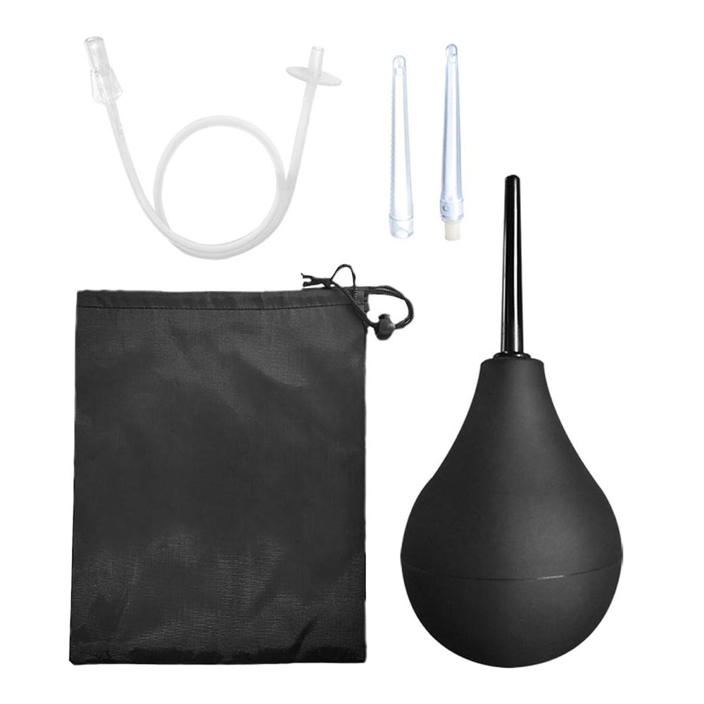 Orivin Enema Bulb Douche Set, Douche for Men & Women, Enemas At Home Kit, 224ML Enemas Bulb, Reusable Enema for Constipation Cleaner