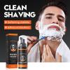 Shaving Foam Mousse for Men Sensitive Skin, Moisturising Shaving Mousse, Protective Shaving Mousse, Face Body Soft Clean Shavings Foam for Men, Natural Soothe & Cleanse Skin (60ml, 2pc) view 2