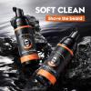 Shaving Foam Mousse for Men Sensitive Skin, Moisturising Shaving Mousse, Protective Shaving Mousse, Face Body Soft Clean Shavings Foam for Men, Natural Soothe & Cleanse Skin (60ml, 2pc) view 3