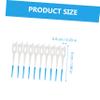 Ipetboom 80pcs Interdental Brush Toothpicks Oral Care Accessories Between Teeth Tooth Cleaning Braces Flossers Floss Dispenser view 2