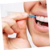 Ipetboom 80pcs Interdental Brush Toothpicks Oral Care Accessories Between Teeth Tooth Cleaning Braces Flossers Floss Dispenser view 4