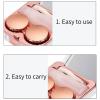1Pc Portable Mini Eye Contact Case Travel Portable Eyes Contact Lens Holder Leakproof Soaking Storage Case for Daily Travel Work Tweezers Wearing Stick view 3
