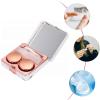 1Pc Portable Mini Eye Contact Case Travel Portable Eyes Contact Lens Holder Leakproof Soaking Storage Case for Daily Travel Work Tweezers Wearing Stick view 4