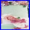 1 x Simply Heaven Edible Pre-Made Ready to Use Edible Cake Lace made from mat 65 (Baby Pink) view 4