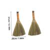 CHILDWEET Broom Tool 2pcs Indoor Corn Straw Brooms Handle for Household Dust Removal and Surface Cleaning view 2