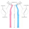 20 Pcs Dental Brushes Angle Brush 0.6mm/0.7mm Interdental Cleaning Easy and Effective Removal Interdental Plaque Removal for Narrow Spaces view 2