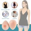 DXDXZDXLUF Teardrop Silicone Breast Forms, Self-Adhesive Fake Boobs Concave Bottom Fake Breast for Transgender Nude,DD Cup view 4