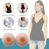 DXDXZDXLUF Self Adhesive Fake Boobs, Round Shape Silicone Breast Forms for Mastectomy Prosthesis Transgender White,FF Cup view 3