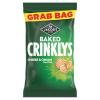 Jacobs Mini Cheddars Crinklys Cheese & Onion 30 45g Crispy Savoury Snack Bundle view 1