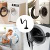 Magnetic Door Prop Washer Stopper, Silicone Flexible Holder | Laundry Appliance Support Tool For Balcony, Bathroom, Hostel Setup, Washing Machine Vent Opener, Dryer Door Position Retainer view 4