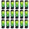 Fizzy Soft Drink Cans 330ml Assorted Sugar Free Flavours Refreshing Carbonated Beverage Pack Tng (18, Apple) view 1