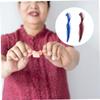 ARTSEWPLY 2pcs Double Sided Denture Toothbrush for Full Dentures with Soft Nylon Bristles and Sturdy Pp Handle Multi Functional Reusable for Oral Care at Home view 3