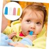 Gatuida Baby Toothbrush 4pcs Silicone Boys and Girls Oral Care Brush Soft Infant Toddler Teeth Cleaner for Early Dental Hygiene and Teething Support view 4