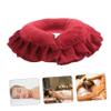 BESTYASH Comfortable and Pearl Table Skin-Friendly Made of Cotton Polyester Red Pillow for Massage Beauty Bed Salon and Spa Use view 3