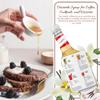 Blue Nile Foods Recipe Card with Vanilla Syrup for Coffee, Cocktails, and Desserts | Sweet Vanilla Coffee Syrup and Recipe Card | 1L Premium Cocktail Flavour Bottle view 2