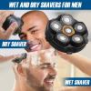 2PCS Magnetic 6 Blade Head Shaver Replacement Heads for DOAO JoyKoi Solimpia Singphere AEXIRI Head Shaver view 4