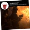 GLEAVI Fire Sand Bucket Iron Bucket for Camping Outdoor Use Handheld Design Color Style view 2