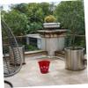GLEAVI Fire Sand Bucket Iron Bucket for Camping Outdoor Use Handheld Design Color Style view 3
