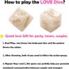 5 White Dice Party Accessories, Excellent Fitness Equipment For Yoga, Couple Gift - H1 view 3