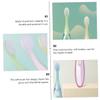 UTHCLO 4pcs Extra Dental Toothbrush for Boys and Girls Soft Bristles Brush Teeth Cleaning Tool for Boy Girl view 4