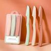 3-Pack Eyebrow Razors for Women Foldable Facial Hair Remover & Dermaplaning Tool Precision Face Shaver for Smooth Skin & Flawless Makeup Safe & Portable Beauty Trimmer view 2
