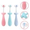 FONDOTIN 3pcs Cute Boy Girl Toothbrush Boys and Girls Toothbrush Soft Bristles for Year Old view 2