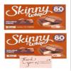 2 x Skinny Whip Double Chocolate 5 x20 gr bars (10 bars in total) - E-FICCI skinny lovers bundle swith Thank you card/Low calories/High in Fiber view 1