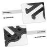 TOYANDONA 5pcs Trekking Pole Clamp Holder Fishing Rod Clips Walking Stick Connector Organizer Hiking Pole Fastener for Fence Panel view 3