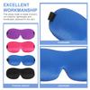 SHERCHPRY 4pcs Sleep Mask Lightweight Travel Eye Mask for Sleeping Fatigue Relief Eye Covers for Adult view 3