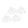 Beaupretty 60pcs Tweezer Tip Covers Silicone Protective Caps Non Slip Eyelash Grafting Head Cover for Eyelash Tweezers Accessory view 1