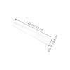 Beaupretty 60pcs Tweezer Tip Covers Silicone Protective Caps Non Slip Eyelash Grafting Head Cover for Eyelash Tweezers Accessory view 2