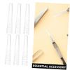 Beaupretty 60pcs Tweezer Tip Covers Silicone Protective Caps Non Slip Eyelash Grafting Head Cover for Eyelash Tweezers Accessory view 3