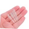 Beaupretty 60pcs Tweezer Tip Covers Silicone Protective Caps Non Slip Eyelash Grafting Head Cover for Eyelash Tweezers Accessory view 4
