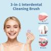 GENKENT Interdental Brushes for Braces 64 Pieces, Interdental Brushes Between Teeth for Braces Flossers (2 Sizes) view 4