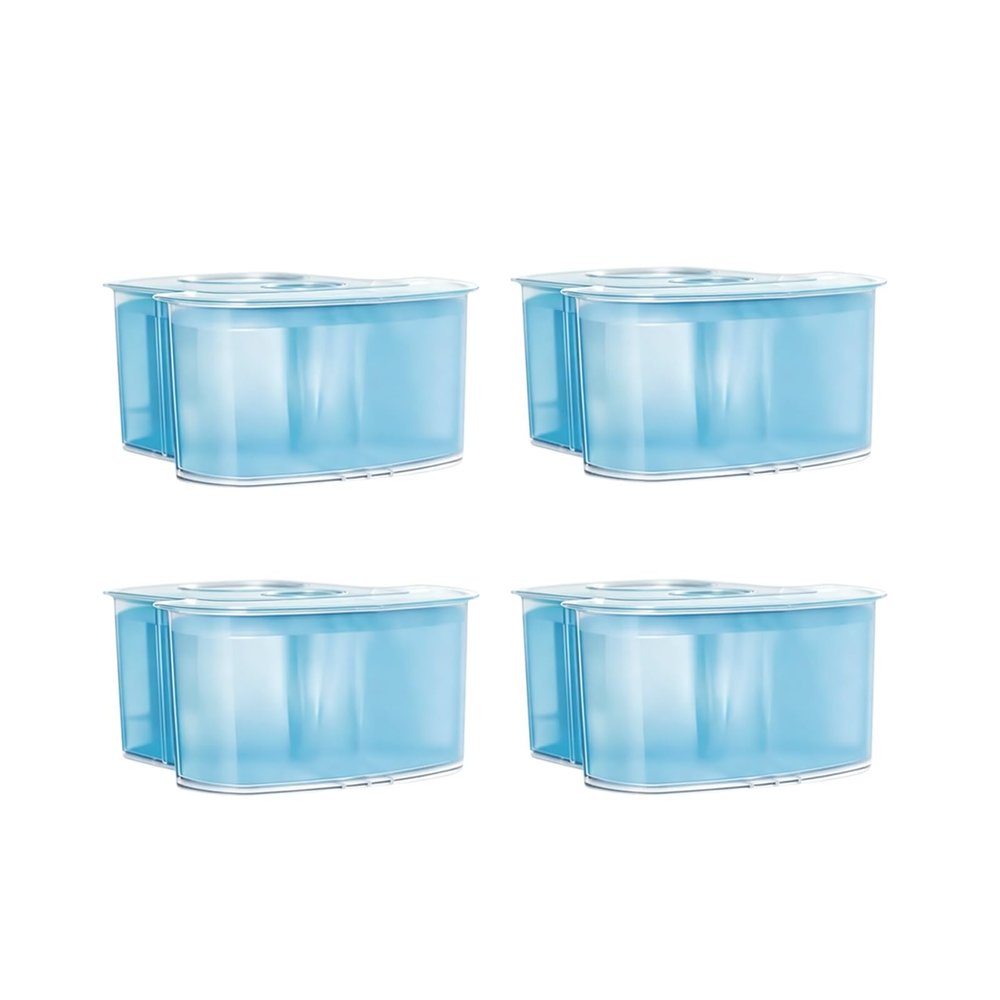 170ml JC301 JC302 Shaver Cleaning Liquid - Compatible with Philips S5000/S7000/S9000 Series - Fits Shavers with Cleaning System, Shaver Cleaning Fluid Refill for Electric Shavers(4pcs)