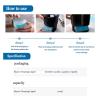 170ml JC301 JC302 Shaver Cleaning Liquid - Compatible with Philips S5000/S7000/S9000 Series - Fits Shavers with Cleaning System, Shaver Cleaning Fluid Refill for Electric Shavers(4pcs) view 3