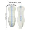 20 Pieces Menstrual Sanitary Pads for Swimming, Waterproof Swimming Pads for Women Women, PU Clear Sanitary for Easy Stick On and Tear Off, Wearable Swimwear Sticker for Swimwear view 2