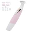 Electric Body Depilator USB Rechargeable Women Shaver Painless Hair Removal Machine 5 in 1 Multifunctional Blades Wet Dry Use Compact Portable for Full Body Facial Nose Eyebrow view 3