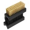 BESTYASH Shoe Scrub Brush Set for Comprehensive Cleaning and Comfortable Grip 2pcs with Hard Nano Wire and Soft Pp Wire Bristles Multi-purpose Scrub Brushes for Sneakers and Household Use view 1
