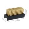 BESTYASH Shoe Scrub Brush Set for Comprehensive Cleaning and Comfortable Grip 2pcs with Hard Nano Wire and Soft Pp Wire Bristles Multi-purpose Scrub Brushes for Sneakers and Household Use view 2