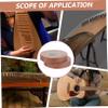 TOVINANNA Breathable Adhesive Finger Tapes Safe Synthetic Material 2pcs Light Brown Colour for Guzheng and Pipa for Music Lovers and Professional Players view 3
