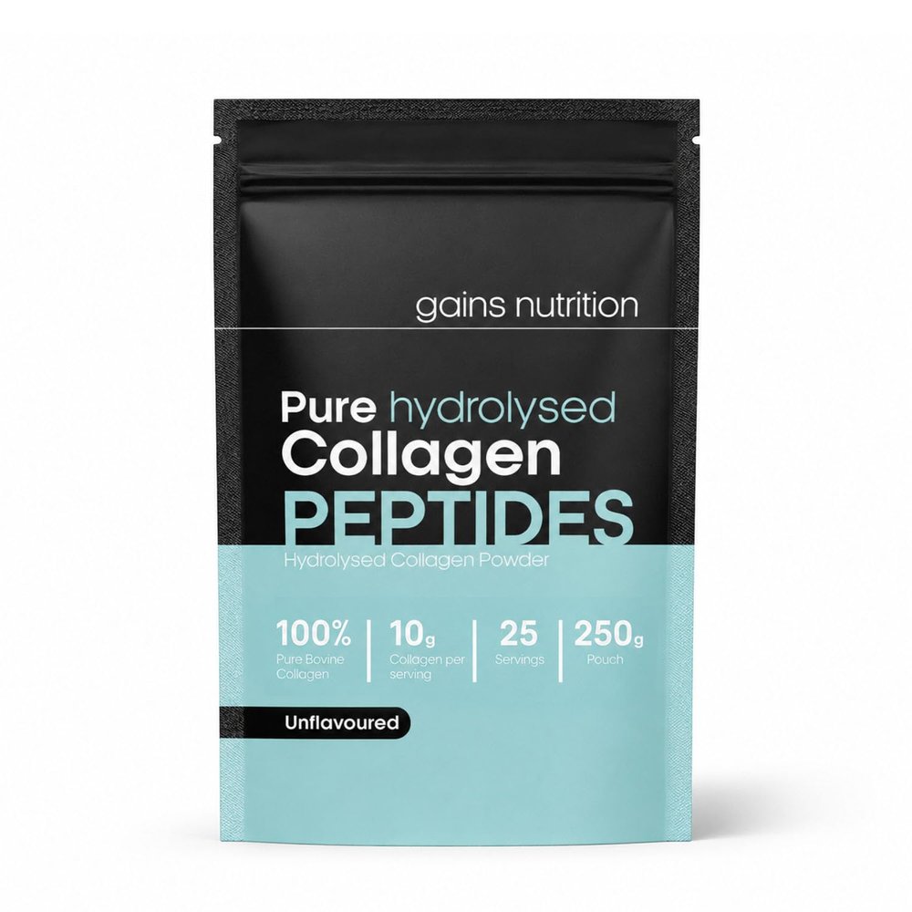 GN Collagen Peptides Powder | Hydrolyzed Bovine Collagen Powder - 250g Collagen-Supplements Halal & Kosher | Unflavoured & Unsweetened Collagen Supplements for Women & Men with Essential Amino Acids