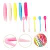 FOMIYES 10 Pcs Plastic Contact Lens Remover Tweezers and Suction Sticks Set for Travel and Outdoor Activity, Keeping Lenses Clean and Convenient Lens Removal view 4