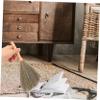 TOPPERFUN Hand-woven Bamboo Cleaning Broom with Palm Fibre and Wood, Practical Home and Office Sweeping Tool with Simple and Convenient Design for Efficient Dust and Dirt Removal view 4