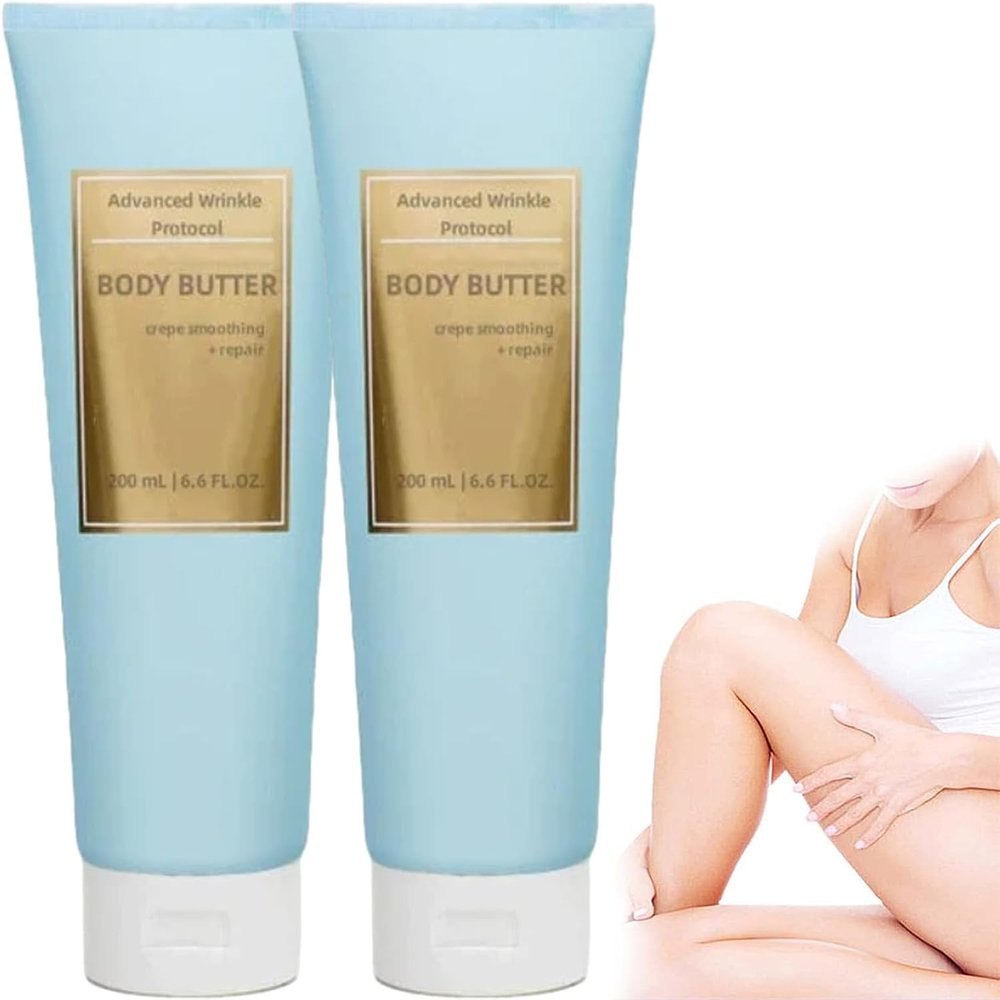 Body Butter Moisturizer,Advanced Wrinkle Protocol Body Butter,Hydrating, Fast Absorbing,For Crepey Skin