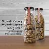 Base Mill Organic Keto Muesli (120g) 100% Natural, Gluten-Free, Vegan, High in Fiber & Protein, Low Sugar, Perfect for Keto & Plant-Based Diets view 2