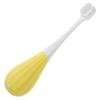 FRCOLOR Kids Toothbrush Soft Bristles Toddler Tooth Brush for 2-5 Years Old Children Manual Toothbrush Yellow Suitable for Baby Oral Care view 1