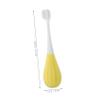 FRCOLOR Kids Toothbrush Soft Bristles Toddler Tooth Brush for 2-5 Years Old Children Manual Toothbrush Yellow Suitable for Baby Oral Care view 2